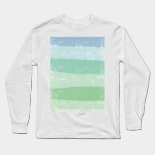 Three stripes texture/pattern print pallet horizontal Long Sleeve T-Shirt